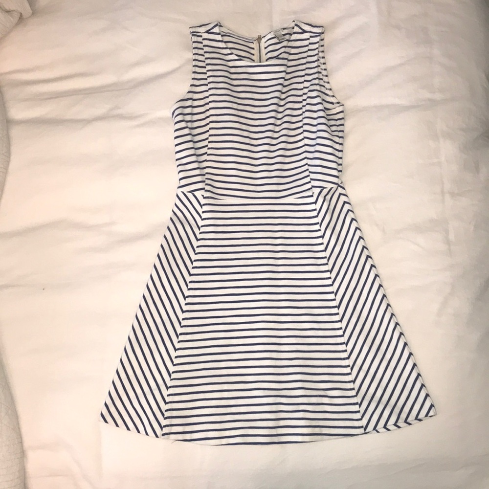 Sleeveless striped Dress
